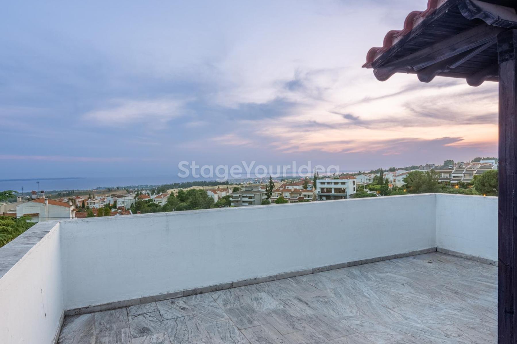 Τraditional Fully Detached Villa On A Luxurious Hillock Of Thessaloniki With Its Own Garden Also For Family & Wedding Gatherings For 10 To 25 People Only 15 Minutes From Airport Esterno foto