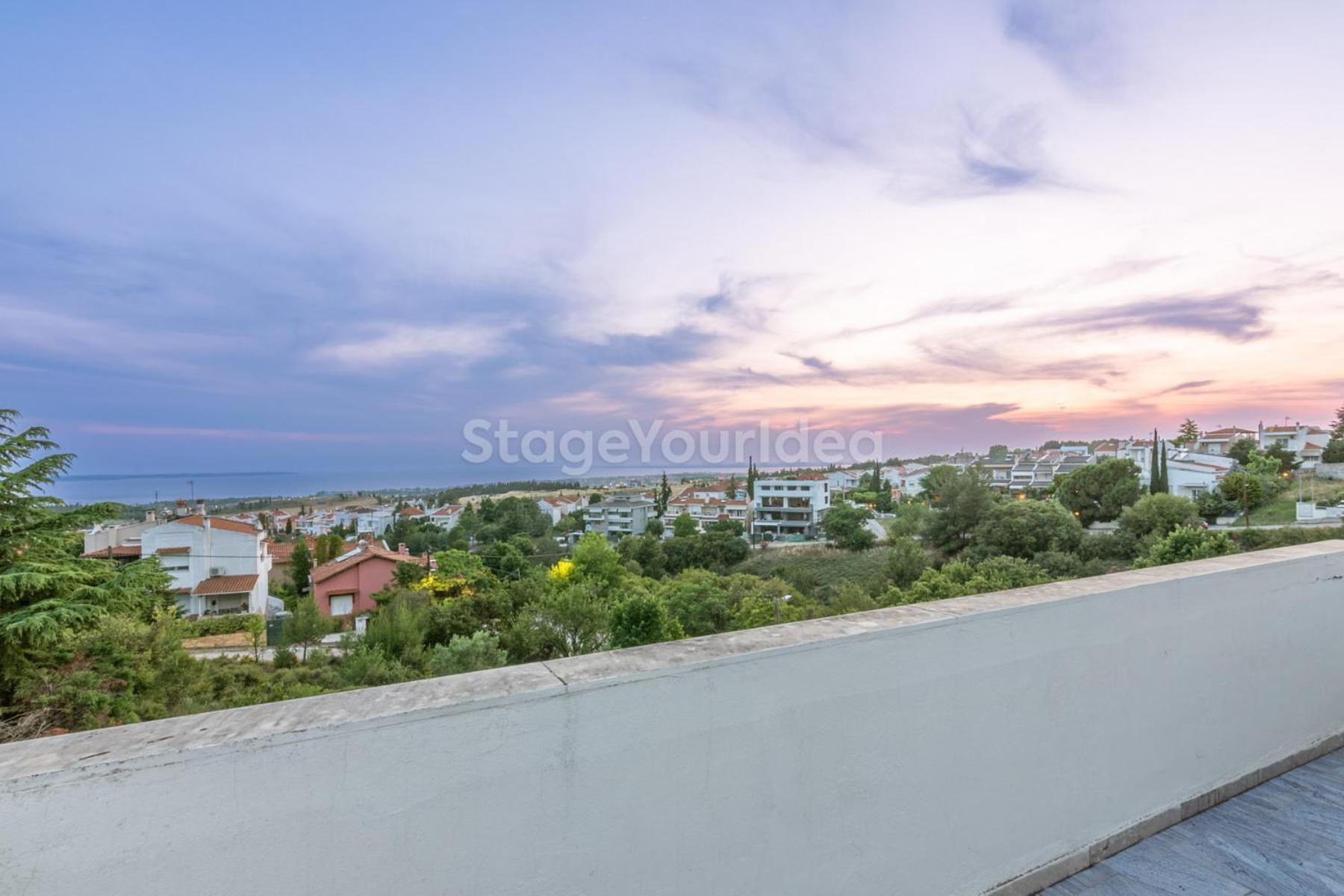 Τraditional Fully Detached Villa On A Luxurious Hillock Of Thessaloniki With Its Own Garden Also For Family & Wedding Gatherings For 10 To 25 People Only 15 Minutes From Airport Esterno foto